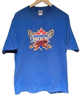 Toronto Rock Blue Lacrosse Logo Tee